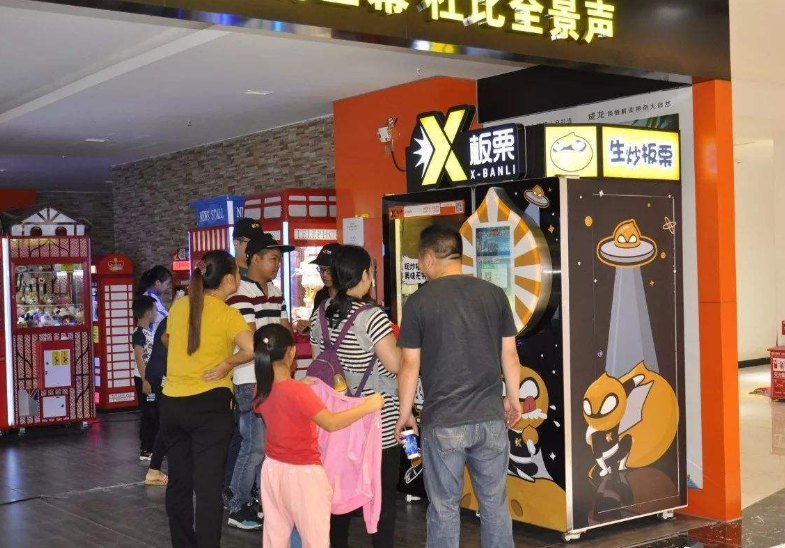 小型炒板栗機(jī)經(jīng)營(yíng)火爆案例二